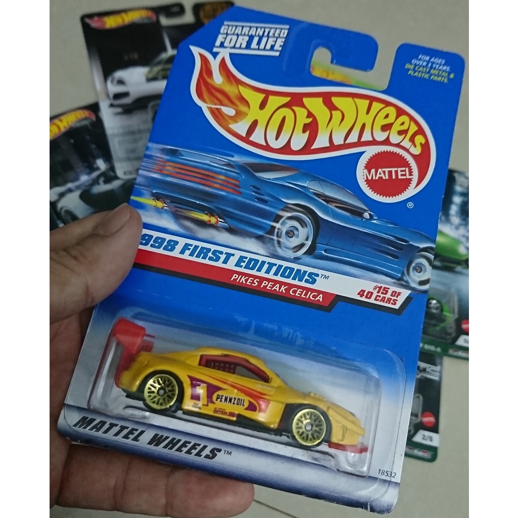 Xe Hotwheels Pikes Peak Celica (Màu Vàng)