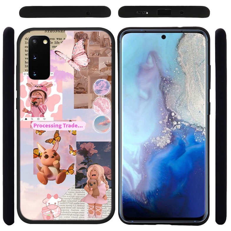 Ốp Điện Thoại Dẻo Họa Tiết roblox Độc Đáo Cho samsung galaxy s10e s10 s9 s8 plus lite s7 edge is51