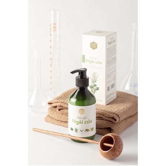 Dầu Gội Ngải Cứu Mộc Nhu 300ml - Giảm Gàu Ngứa - Giảm Nấm Da Đầu