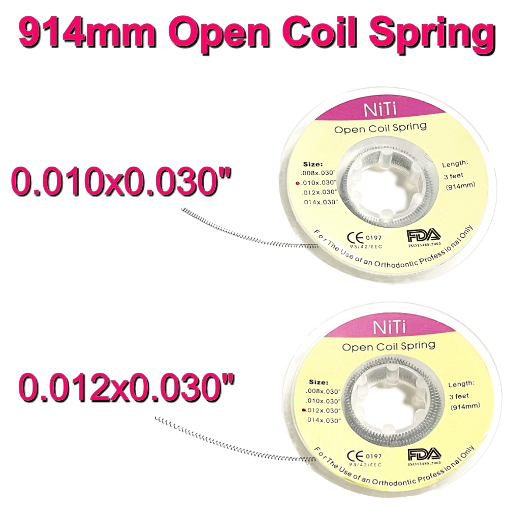 3Feet 914mm orthodontic open coil spring