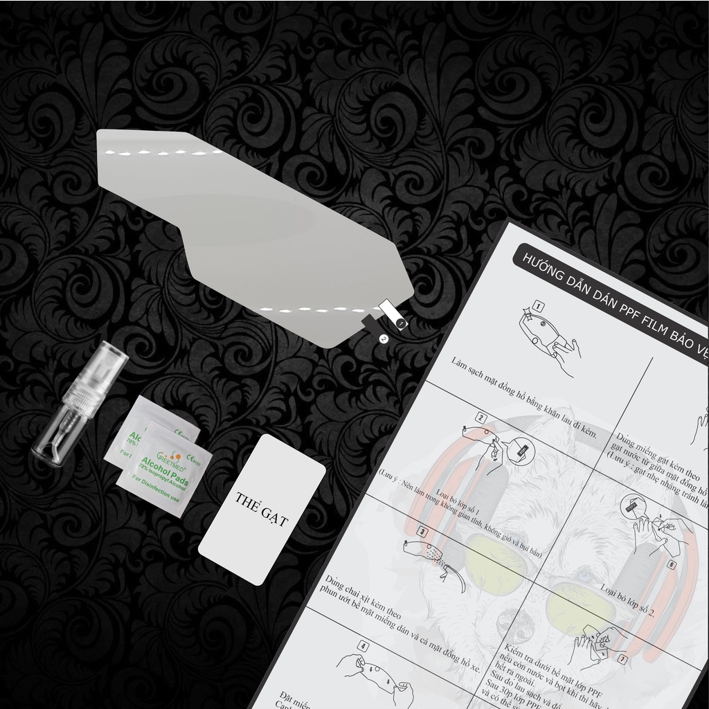 Miếng dán PPF TPU bảo vệ mặt đồng hồ xe CBR150R 2021 đến 2024 - HONDA CBR150 CB 150R CB 150