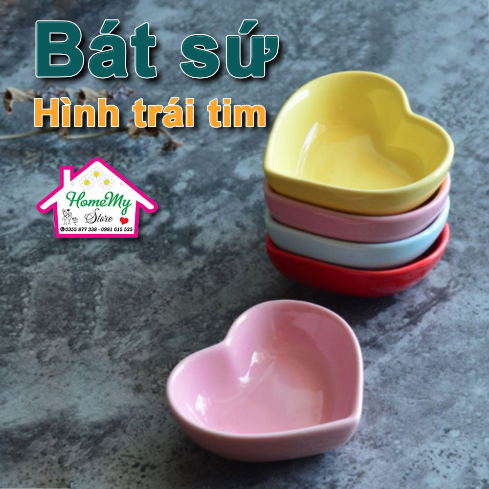 Bát Ăn Dặm Cho Bé ❤ Bát Ăn Cơm Gốm Sứ Kiểu Nhật Cao Cấp Chén Dĩa Dễ Thương Đựng Gia Vị  40ml nhiều màu