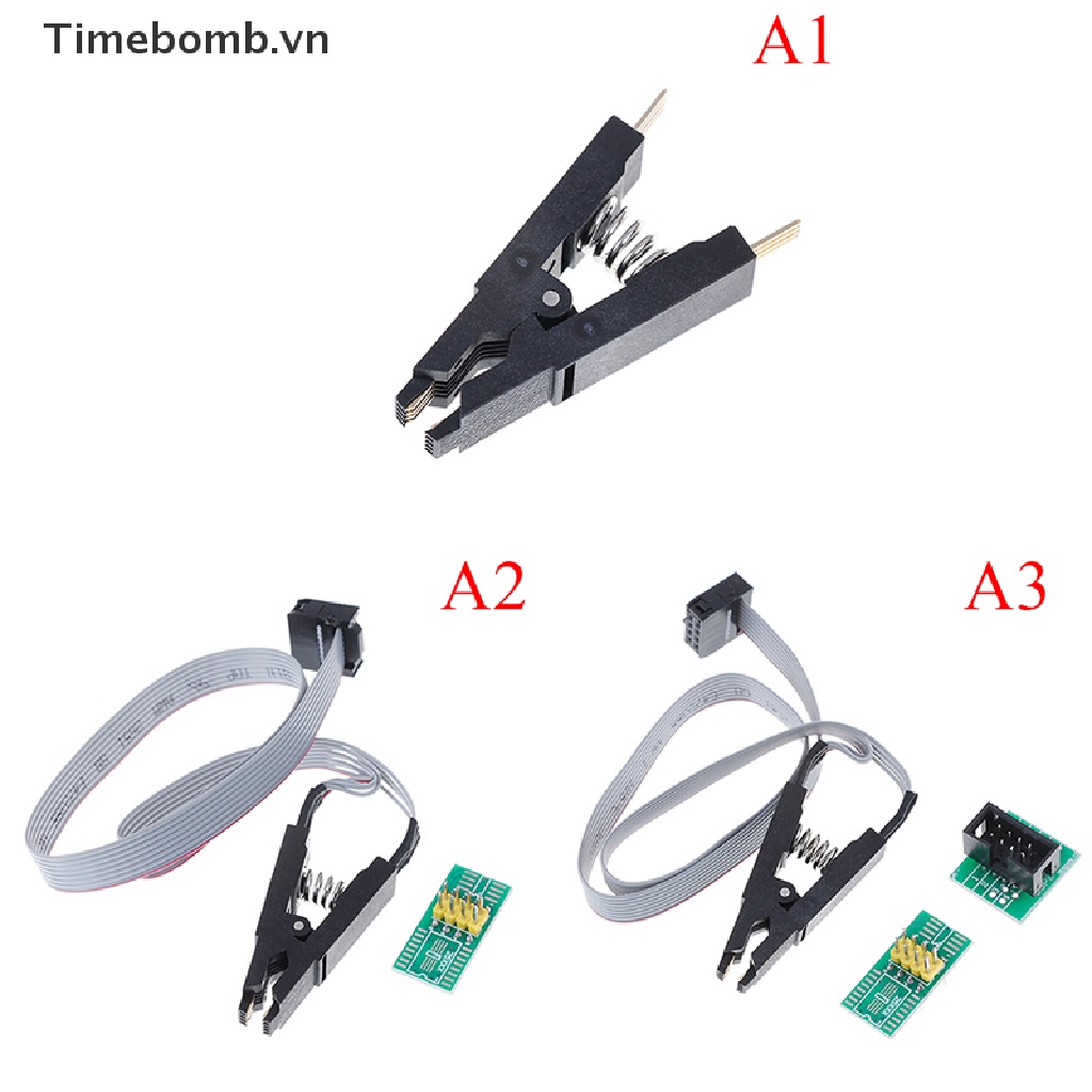 Kẹp thử nghiệm Soic8 SOP8 cho EEPROM 93CX / 25CXX / 24CX chất lượng cao
