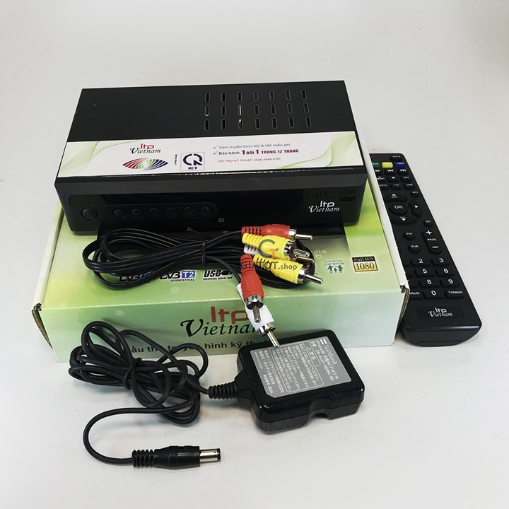 Đầu thu kỹ thuật số DVB T2 LTP STB-1406 tặng USB wifi tốc độ cao