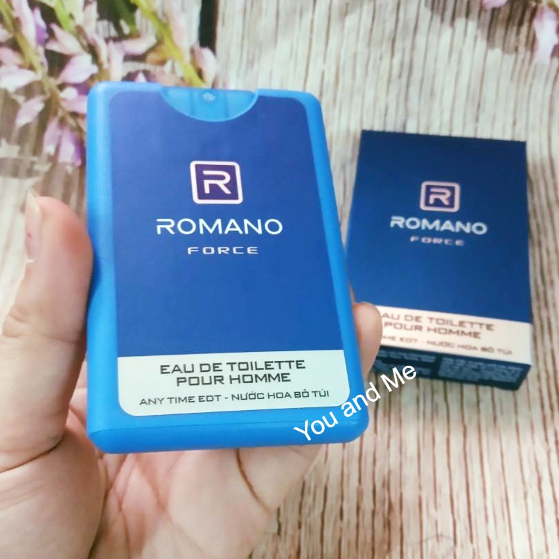 ✿Nước Hoa Bỏ Túi Romano (18ml) | BigBuy360 - bigbuy360.vn