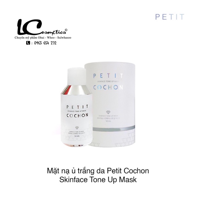 Ủ Trắng Mặt Peptit Cochon Hàn Quốc💦CHUẨN AUTH 100%💦dưỡng trắng da- se lỗ chân lông-giúp da mịn màng và săn chắc 50ml | BigBuy360 - bigbuy360.vn