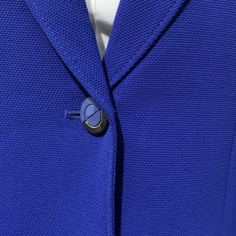 Áo khoác blazer vest xanh coban Hàn Quốc