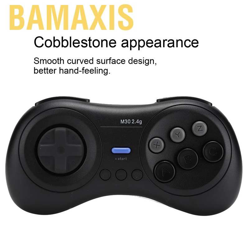 Tay Cầm Chơi Game Không Dây Bamaxis 8 Bitdo M30 Md Mini 2.4g Cho Sega Mini/Genesis Mini/Switch