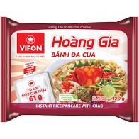 Thùng 18 gói BÁNH ĐA CUA HOÀNG GIA 120GR