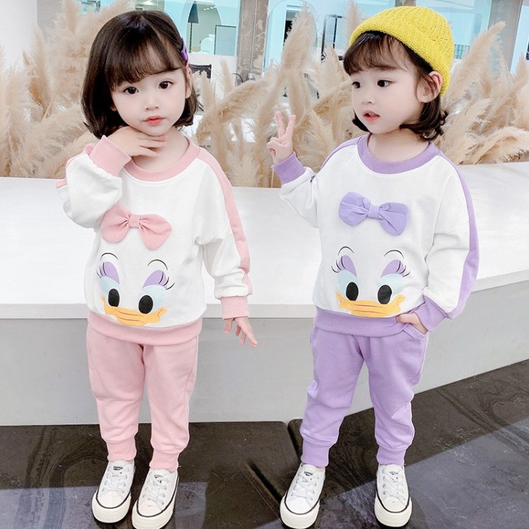 bộ thu đông thời trang con vật cho bé đi học đi chơi vm-203