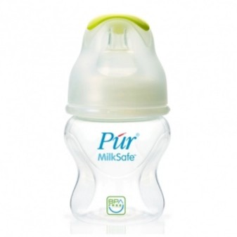 Bình sữa Pur cổ rộng Milk Safe 150ml (9811)