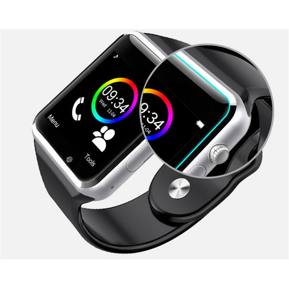 Đồng hồ đeo tay thể thao Bluetooth Đồng hồ thông minh Đồng hồ đo bước đi SIM Máy ảnh Smartwatch Đồng hồ thể dục Theo dõi sức khỏe Đồng hồ đeo tay chống nước A1