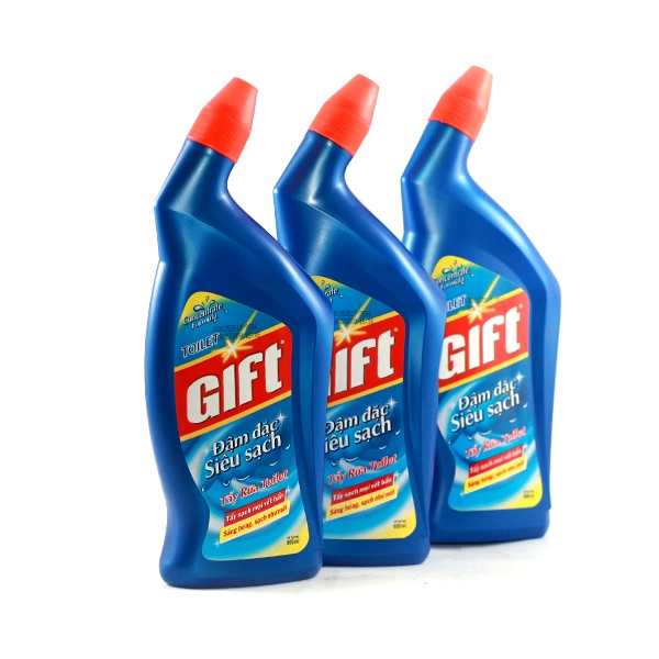 (Chính hãng) Nước tẩy bồn cầu / nhà tắm Gift bạc hà dịu mát 600ml /900ml