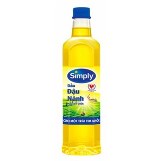 Dầu đậu nành Simply chai 1lít