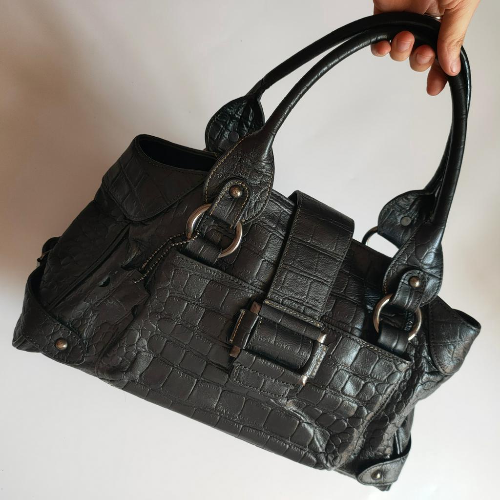 Túi xách tay da thật secondhand Đồ Si Bon TD630