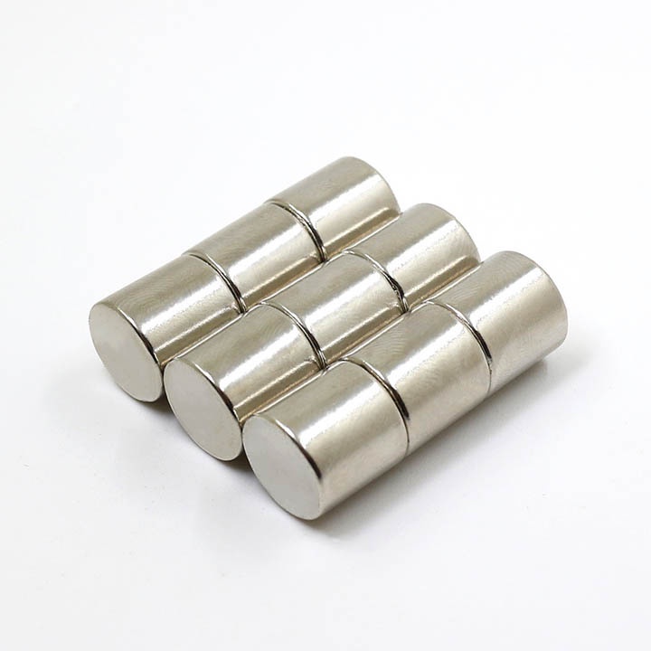 Nam châm siêu mạnh hình trụ tròn 12x12mm