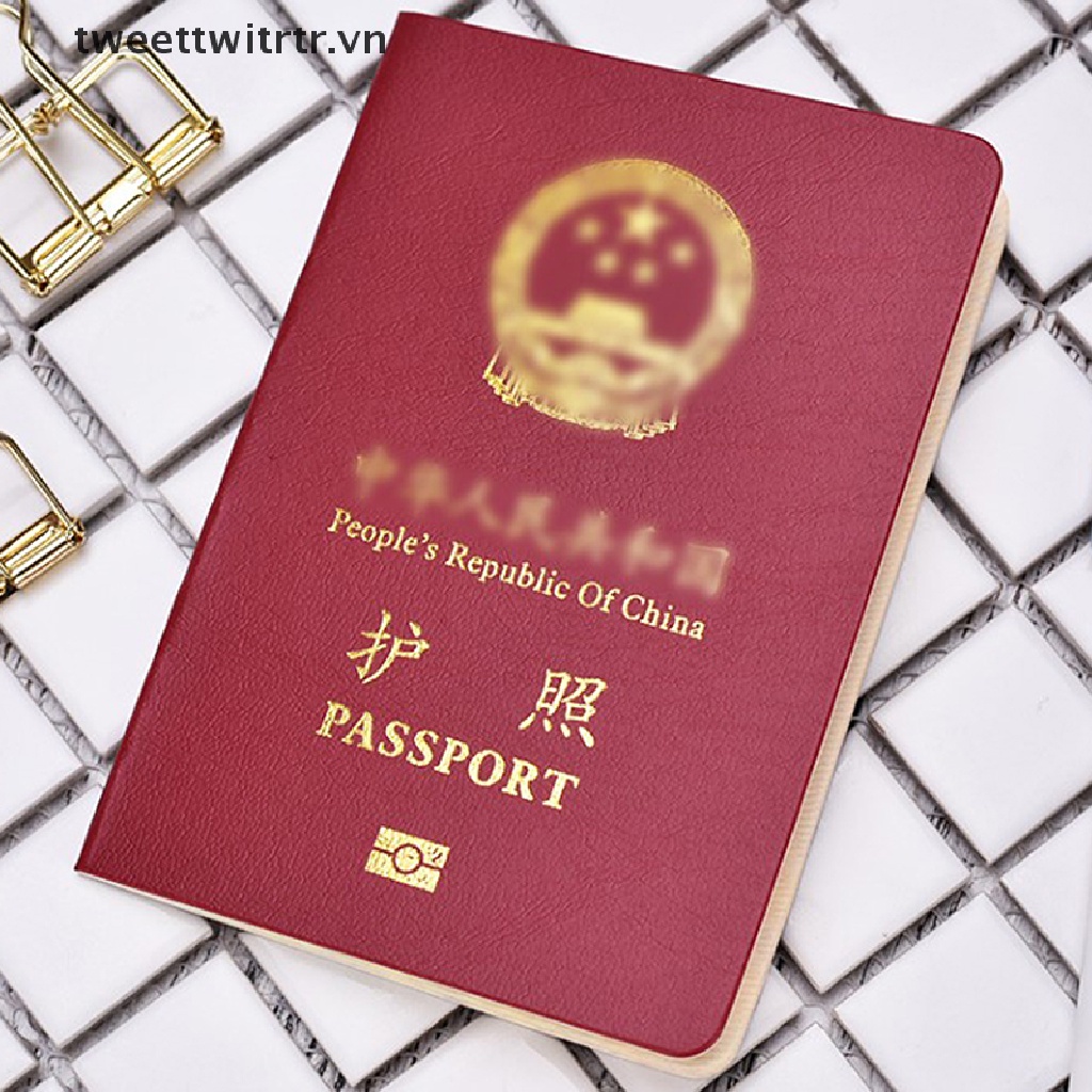 Túi đựng hộ chiếu bằng da PU phong cách thời trang