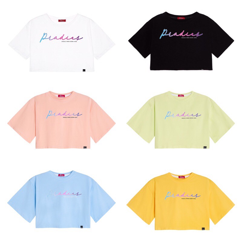 Áo Croptop Phom Rộng Basic PRADIES