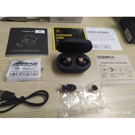 Tai Nghe True Wireless Soundpeats Truengine 3 SE QC 3040 , Mode Game ✔️New Seal ✔️Chính Hãng ✔️Bảo Hành 12