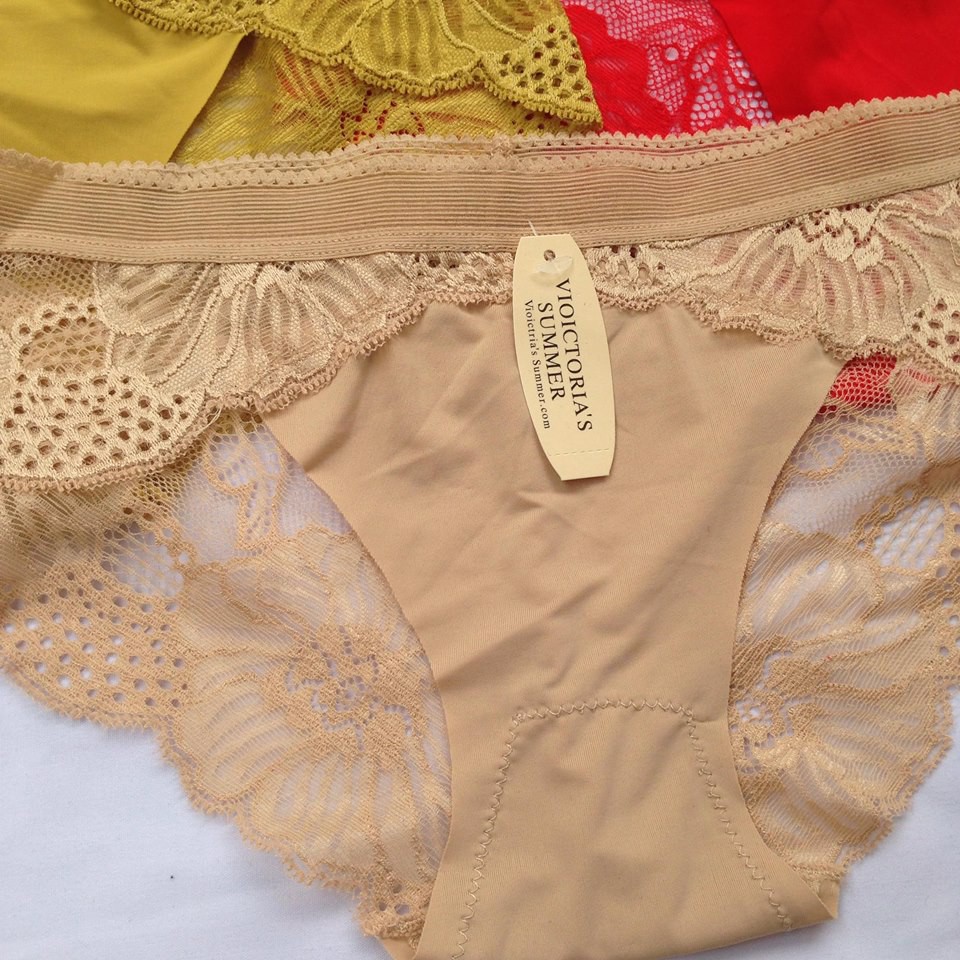 Quần lót su phối ren hoa mông vô cùng sexy gợi cảm MS8423