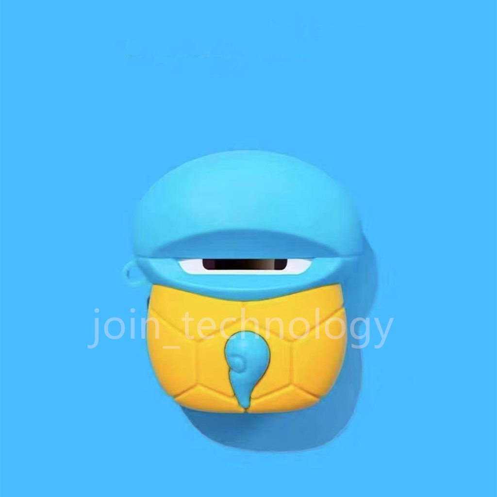 Vỏ Bảo Vệ Hộp Sạc Tai nghe không dây Airpods Pro / 1 / 2 Bằng Silicon Mềm Họa Tiết Hoạt Hình Dễ Thương