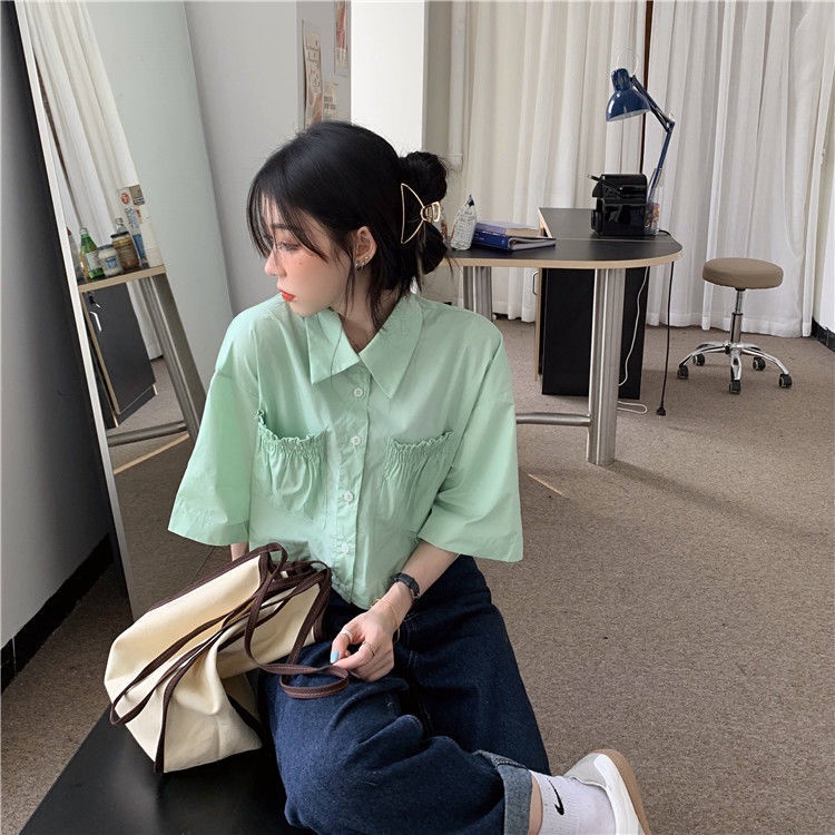 Áo NgắN Tay In Hoa Xinh XắN JL-TX-398