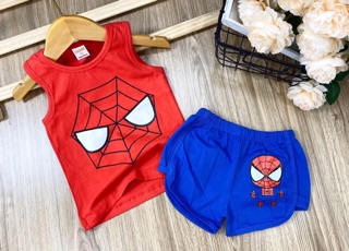 Bộ sát nách bé trai size đại