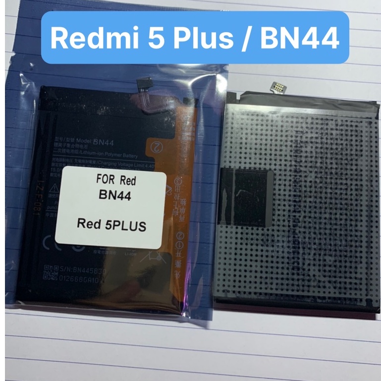 Pin xiaomi redmi 5 plus / BN44 / 3900mAh - hàng chính hãng, có bảo hành