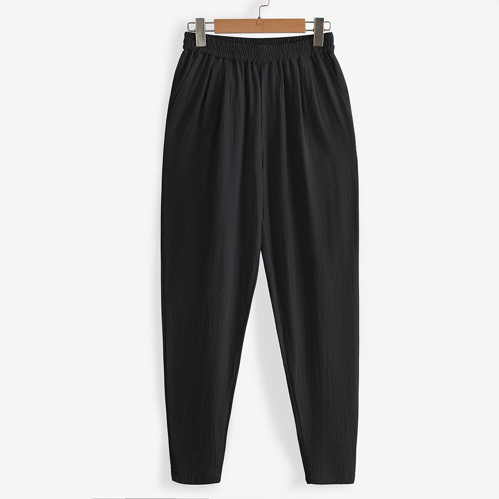 Quần Nam Chất Linen Đũi ROUGH Dáng Baggy, Mềm, Mịn, Thoáng Mát, Thoải mái | BigBuy360 - bigbuy360.vn