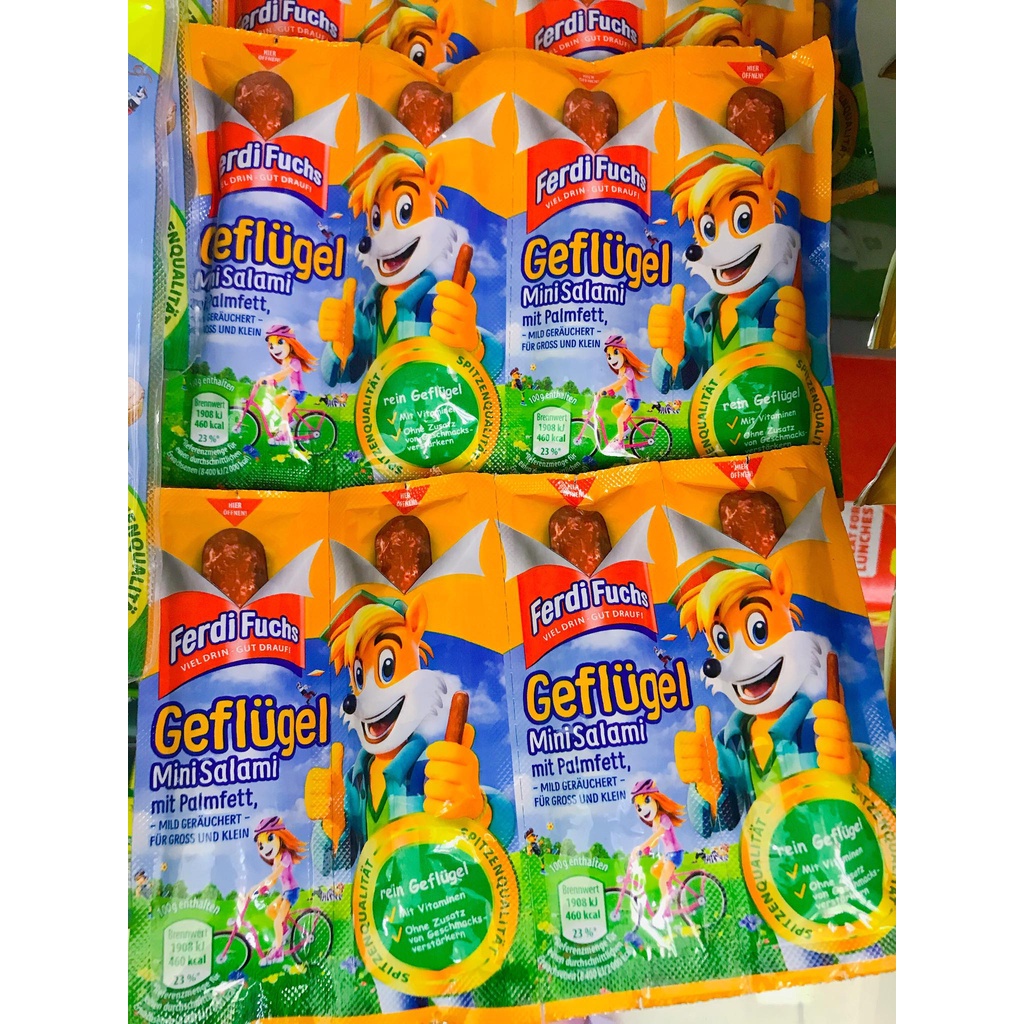 Xúc xích tươi FERDI FUCHS của Đức  &