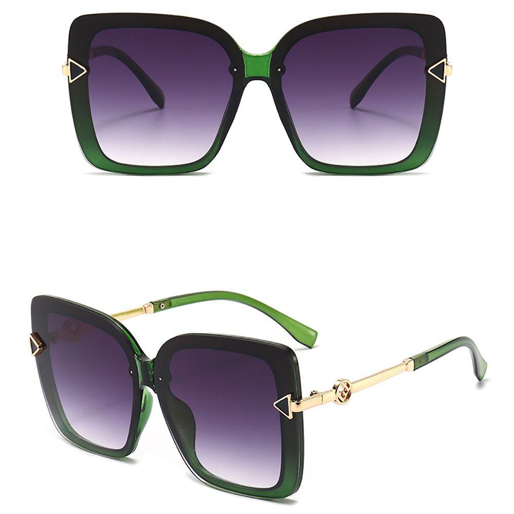 Kính Mát Gọng Vuông Chống Bức Xạ Chống Bức Xạ Phong Cách Hàn Quốc Thời Trang Cho Nữ