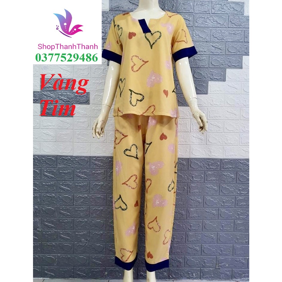 Up Size 1 2 3 4 5 QUẦN DÀI TAY NGẮN Đồ bộ mặc nhà Tole Tôn Lanh 2 Da Cao cấp Big Size ShopThanhThanh Size 2 3 4 5