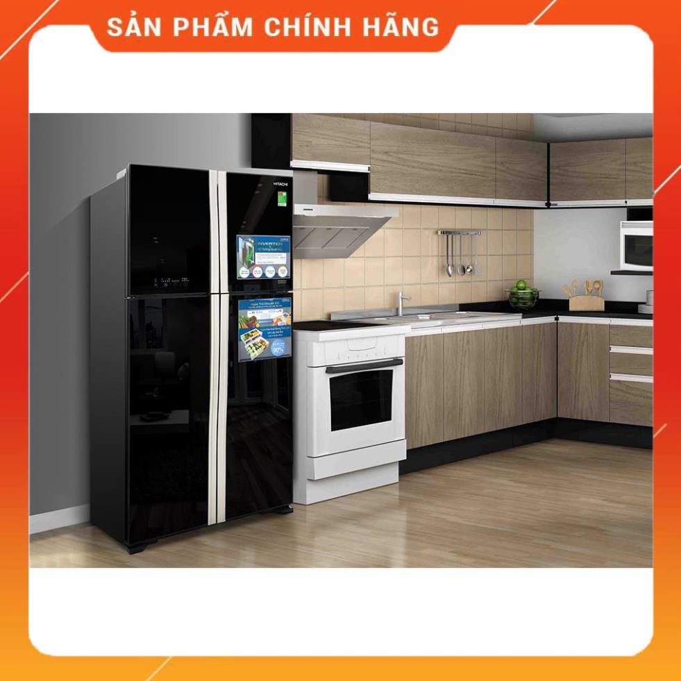 [ VẬN CHUYỂN MIỄN PHÍ KHU VỰC HÀ NỘI ] Tủ lạnh Hitachi 4 cánh màu đen R-FW650PGV8(GBK) - [ Bmart247 ]