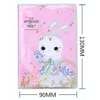 Sổ kim tuyến size nhỏ sổ cute sổ dễ thương 8*11cm 80 trang