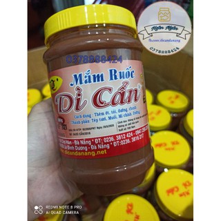 Mắm ruốc dì cẩn 500g