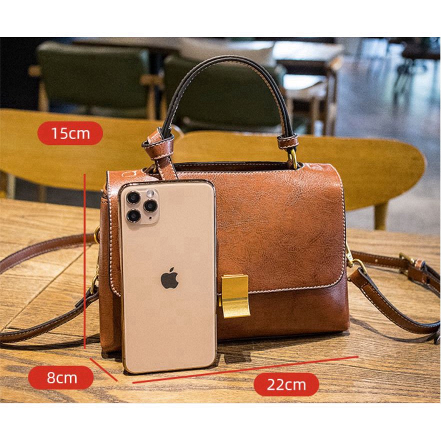 Túi xách nữ đeo chéo da mềm cao cấp TX02 túi xách đeo vai - Chip Xinh