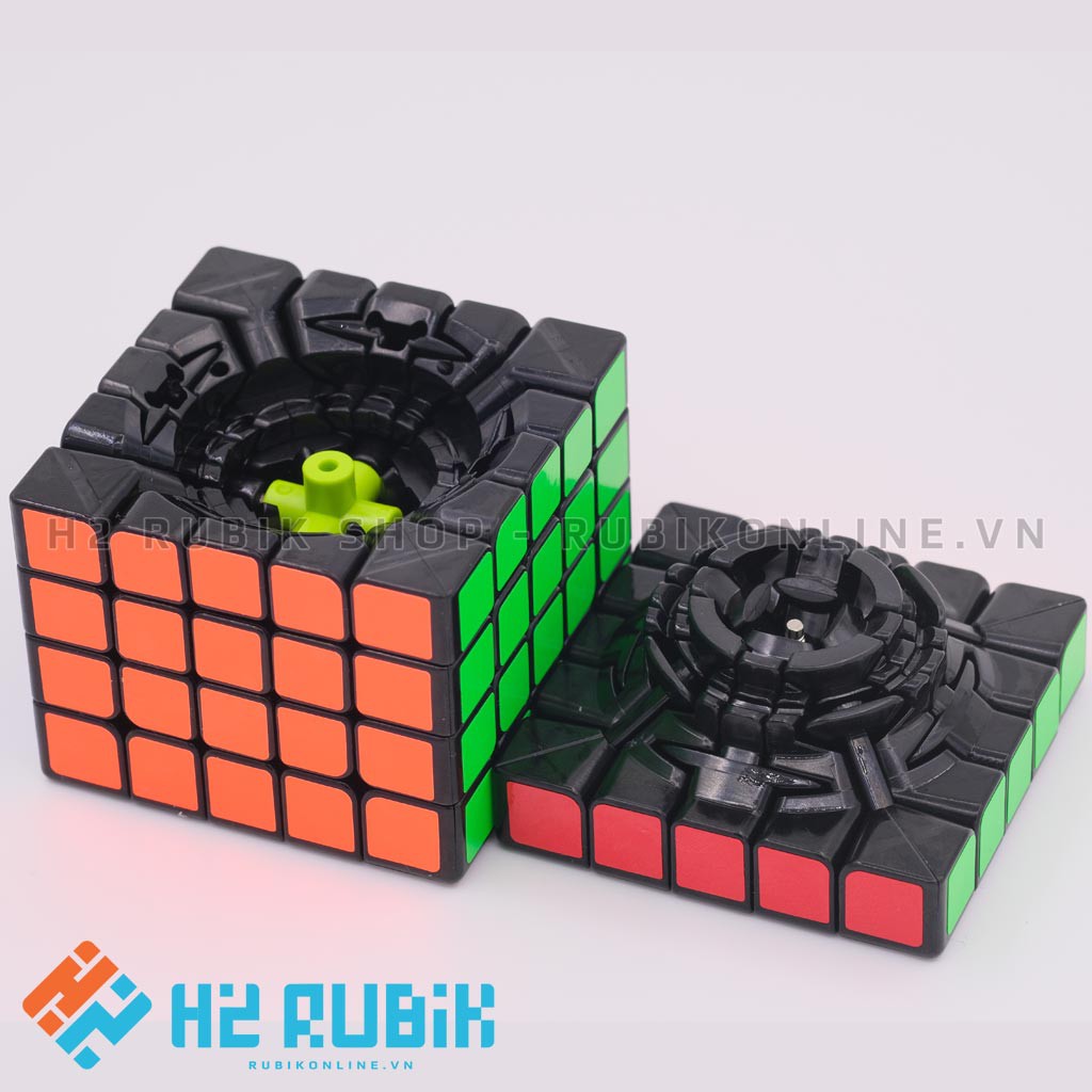 [RẺ VÔ ĐỊCH] Rubik 5x5 QiYi MS 5x5 M magnetic - Có nam châm sẵn - Không viền - Viền đen dán giấy