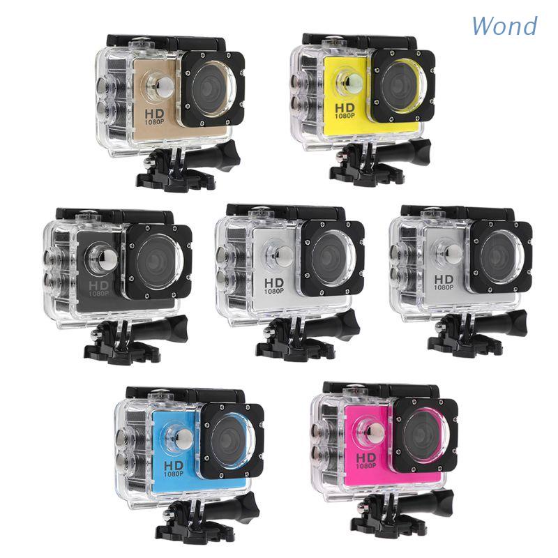 Camera hành trình thể thao điện tử DVR DV quay video HD 1080P lặn chống nước gắn mũ bảo hiểm