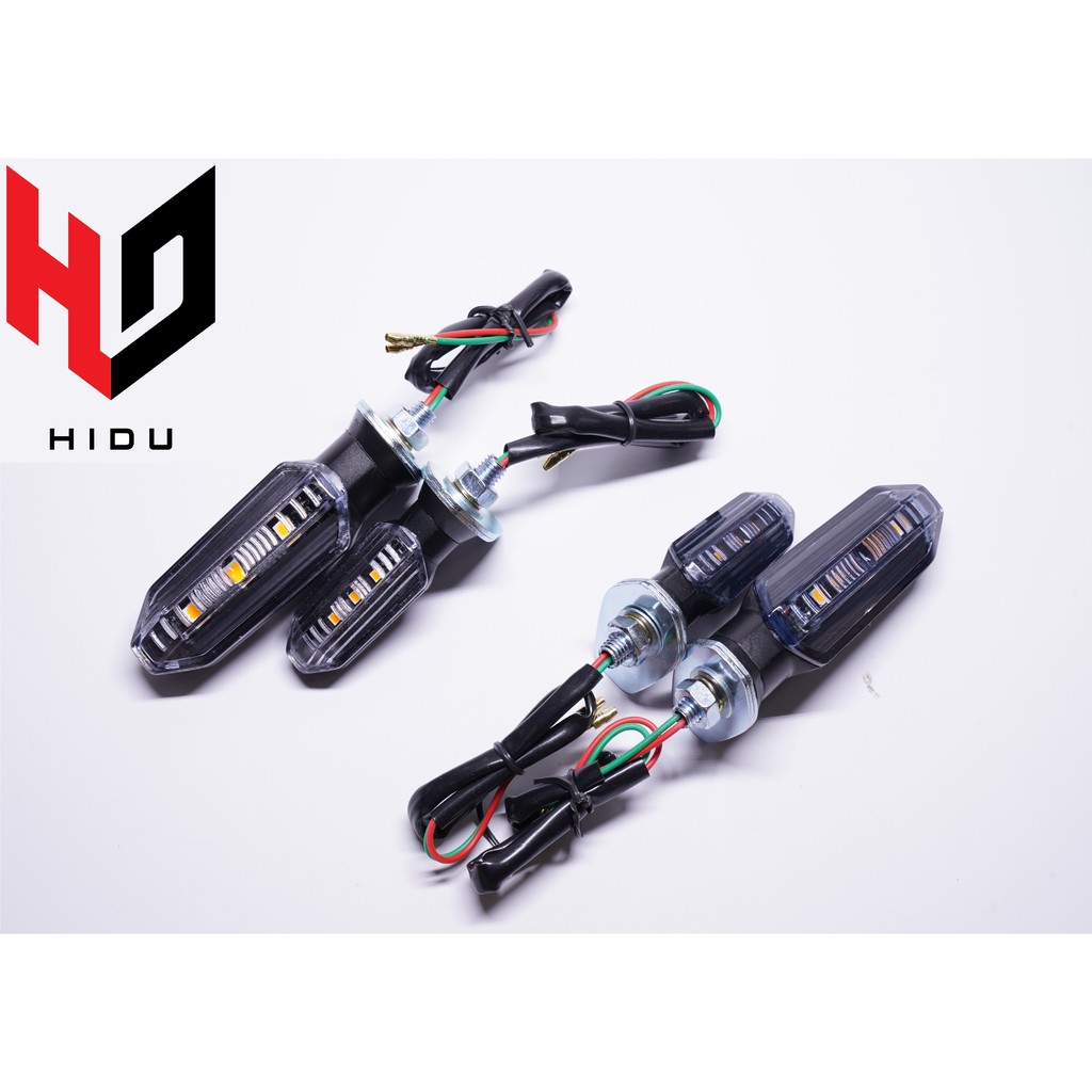 Đèn xi nhan K4x CHÍNH HÃNG HIDU kiểu winner X cho các dòng xe vario, exciter 150, NVX, MSX, CBR ,MT15,R15V3 , PKl, PKN