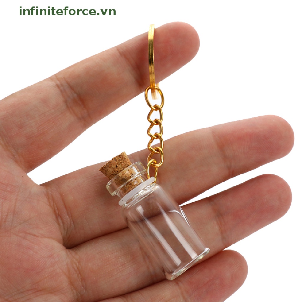 Set 5 Lọ Thủy Tinh Mini Có Nút Bần Điều Ước