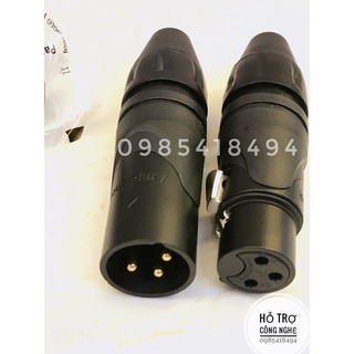 jack canon XLR amphenol cao cấp mạ vàng- giứ bán 1 chiếc