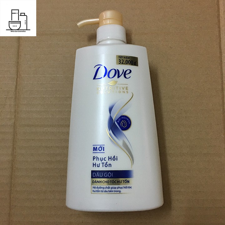 Dầu Gội Phục Hồi Hư Tổn Dove 650g