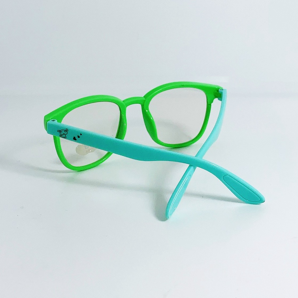 Kính mát trẻ em Jun Secret kiểu giả cận dễ thương dành cho bé trai và bé gái từ 1 tới 5 tuổi JS58A07