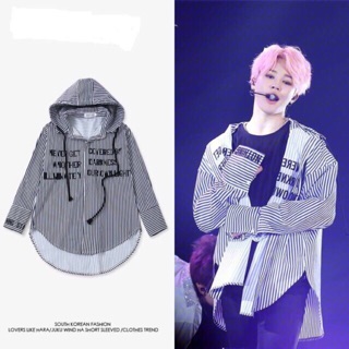 Áo sơ mi kẻ Jimin