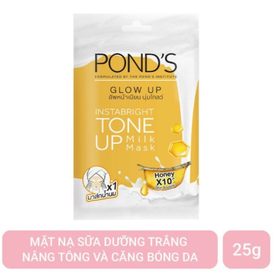 Mặt nạ POND'S nâng tone dưỡng trắng và tinh chất ngăn ngừa lão hóa Pond's Serum Mask 25g