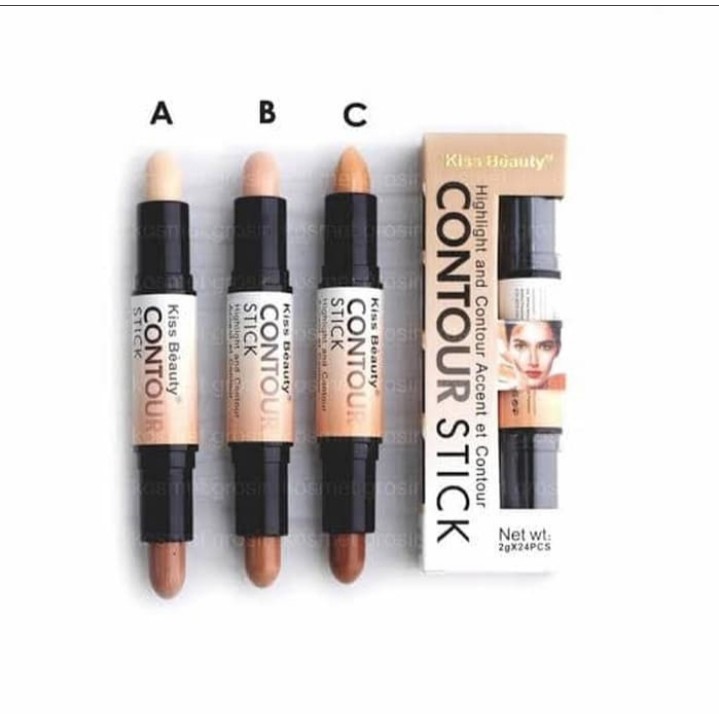 (Hàng Mới Về) Thỏi Kem Bắt Sáng Và Đếm Số 2 Trong 1 Kissbeauty | BigBuy360 - bigbuy360.vn