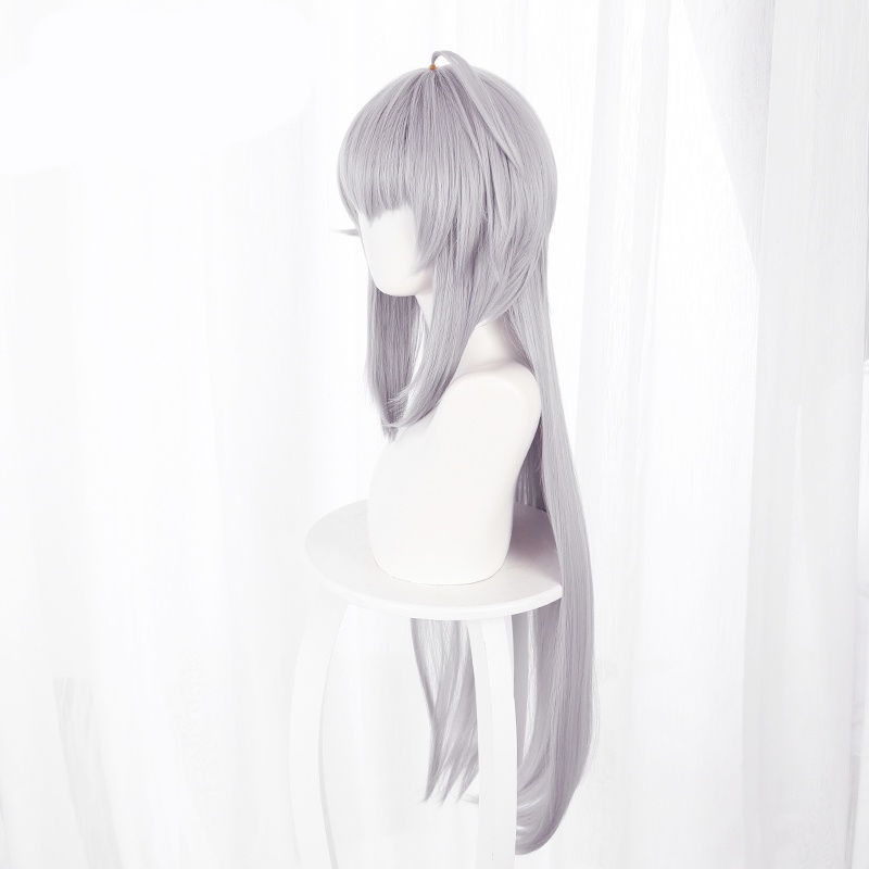 [Sẵn] Wig/tóc giả Oguri - Uma Musume: Pretty Derby màu trắng xám [Miu Cosplay]