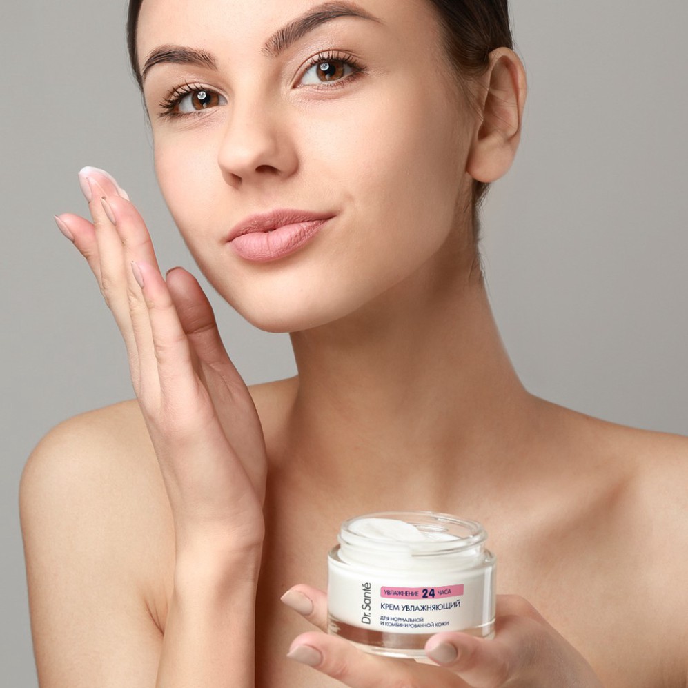 Kem dưỡng da Dr. Sante Aqua Thermal cấp ẩm 24h 50ml dành cho nhiều loại da của Nga. | BigBuy360 - bigbuy360.vn