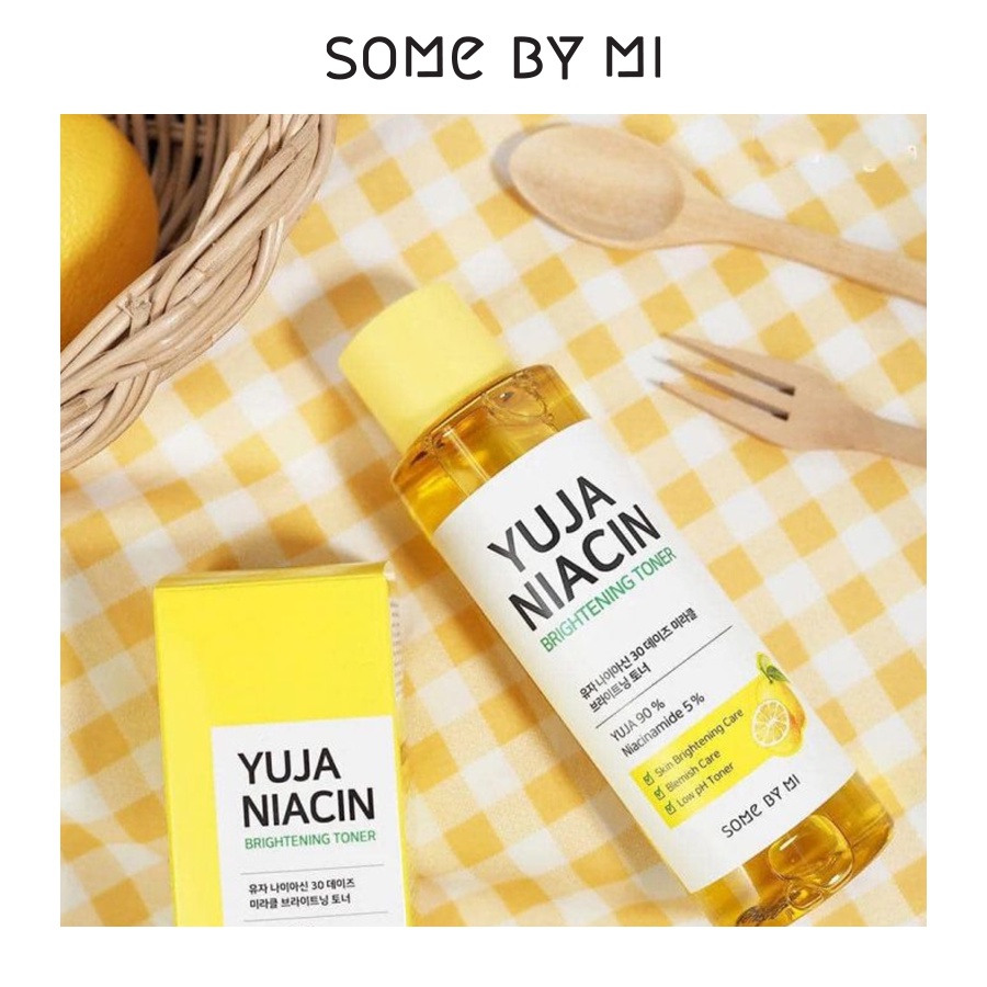 Nước Hoa Hồng Dưỡng Sáng Da SOME BY MI Yuja Niacin 30 Days Miracle Brightening Toner 150ml