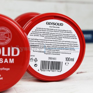 Kem Nẻ Cho Da Khô Nứt Nẻ Glysolid Hautbalsam